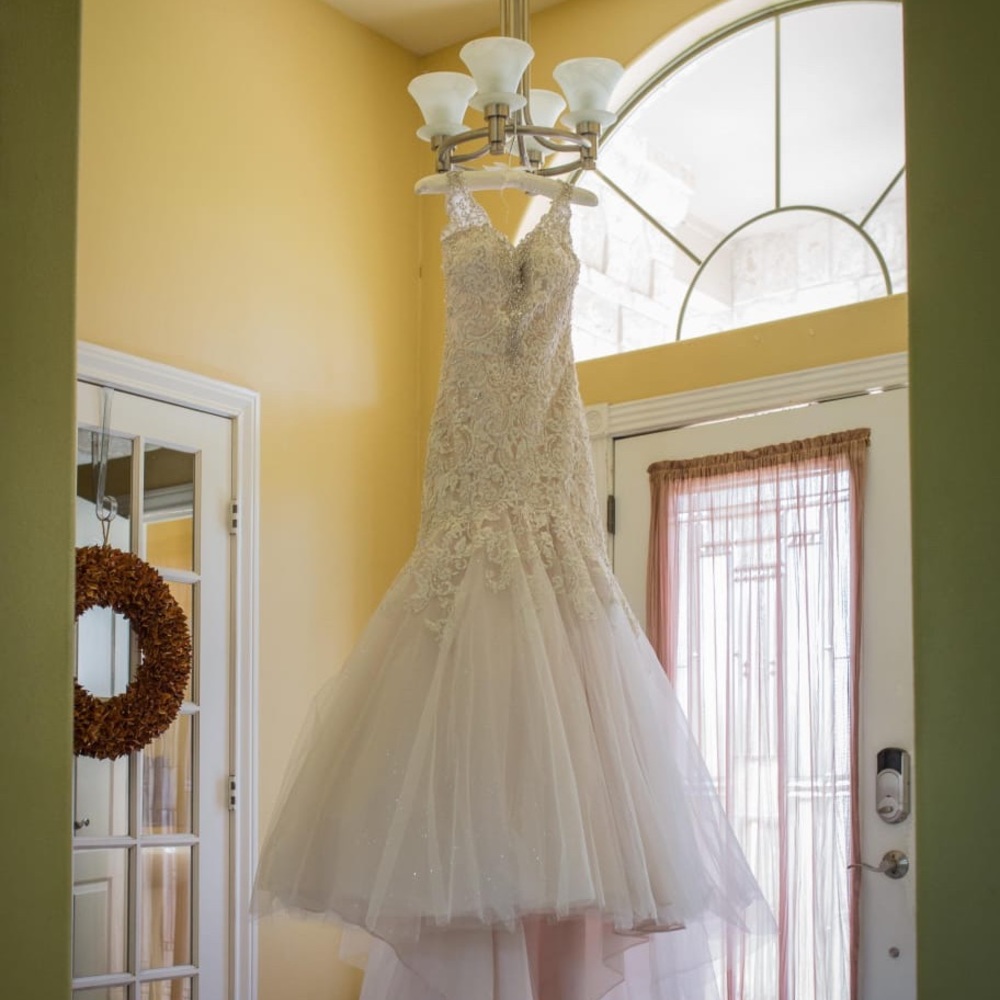 Madison James by Allure Beaded Wedding Gown MJ207 - Picture 7 of 7